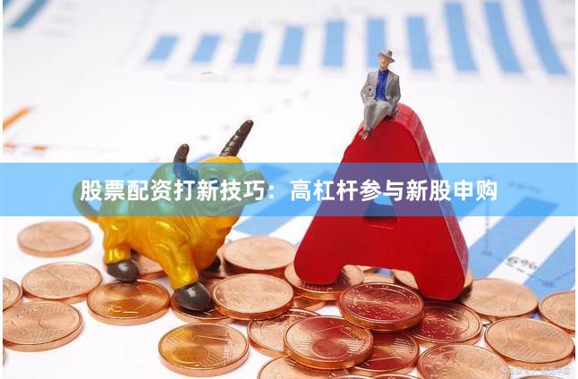 股票配资打新技巧：高杠杆参与新股申购